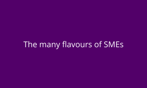 Text: the many flavours of SMEs