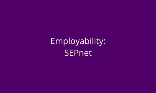 Text: Employability: SEPnet
