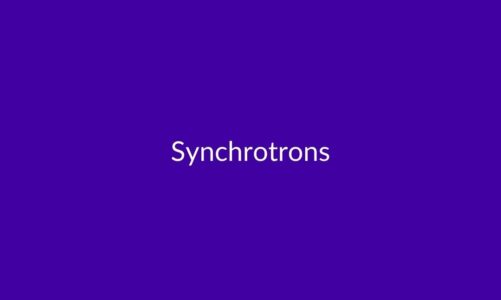 Text: Synchrotrons